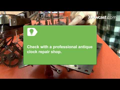 How to Clean Antique Clocks - YouTube