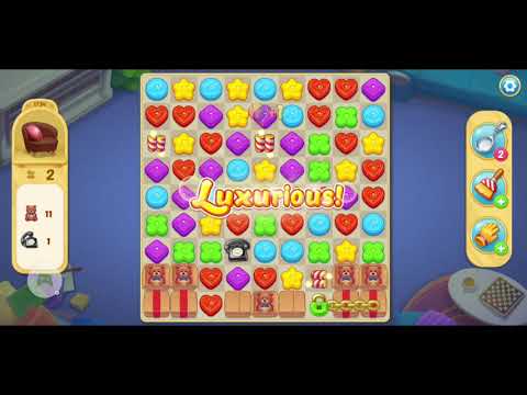 행복의저택/Matchington mansion Level 1734 Win Boosters(Coin*2)/Puzzle/Matchington/mansion