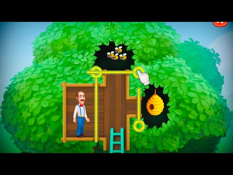 Homescapes Gardenscapes Mini Games Ads Part 16 - All Levels - Pull Him Out