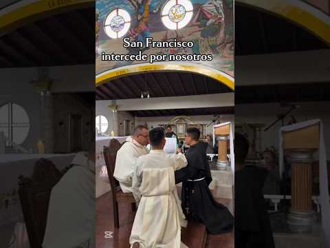 Rito de profesión, pueblo llano Merida. Franciscanos Conventuales de Venezuela