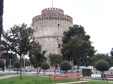 Белая Башня, Салоники - музей и вид на г