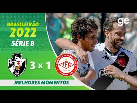 Gols e lances de Vasco da Gama x Tombense