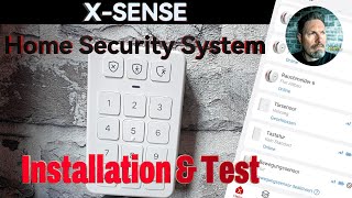 x sense Home Security System: Installation und Test