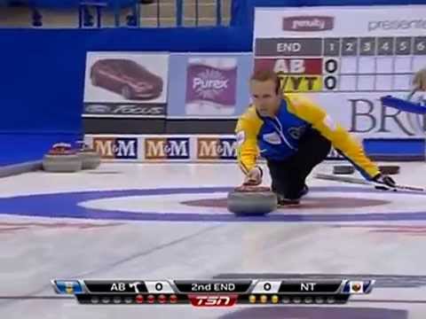 2012 Tim Hortons Brier - Koe (AB) vs. Koe (NWT) - Page 3 vs. 4