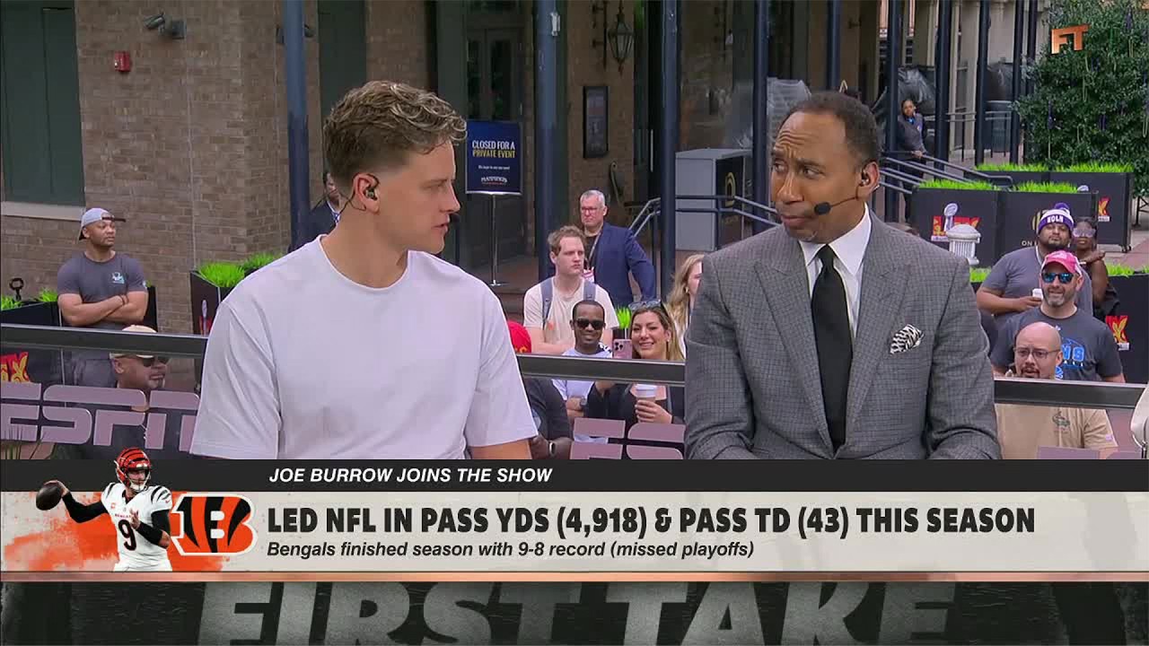 Joe Burrow wants Cincy to KEEP Ja'Marr Chase & Tee Higgins 👀 'I'M WORRIED' - Stephen A. | First Take