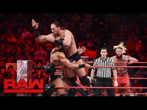 The New Day, Enzo & Cass vs. Braun Strowman, Rusev, Jinder Mahal & Titus O'Neil: Raw, Jan. 23, 2017