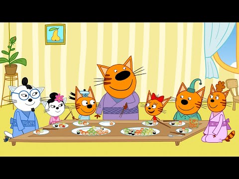 Три кота | Заморские гости | Серия 111 | Мультфильмы для детей