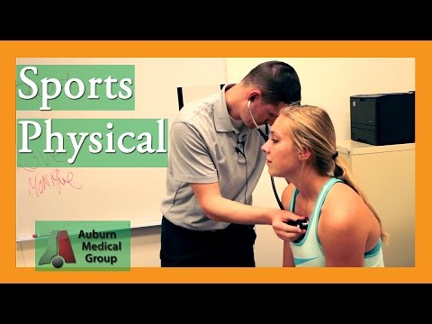 School Sports Physical Exam | Auburn Medical Group