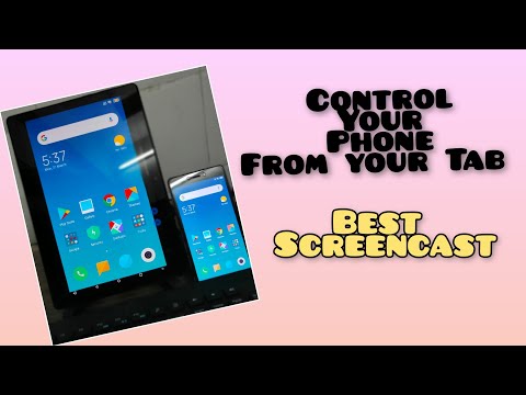 How to do Screencast from your phone to Tablet??? Lenovo, Samsung Tablets Screencast