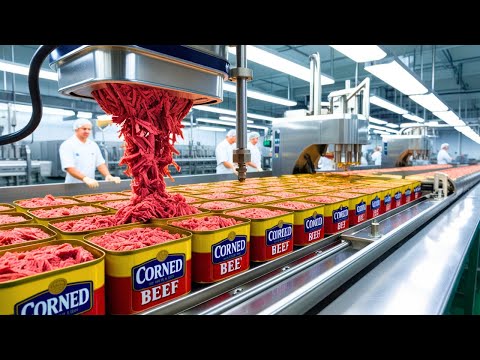 How is Corned Beef Made | Inside The Factory