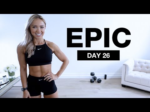 Day 26 of EPIC | Dumbbell Full Body Strength Workout [COMPLEXES]