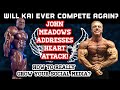 Kai Greene is back!!? John Meadows addresses recent heart attack ! Real muscle podcast - ep- 8