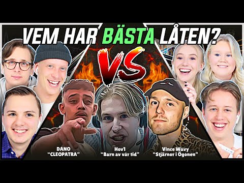 VEM HAR BÄSTA LÅTEN? (Hov1, Dano, Vince Wavy) | Swedish Rap Reaction | #20