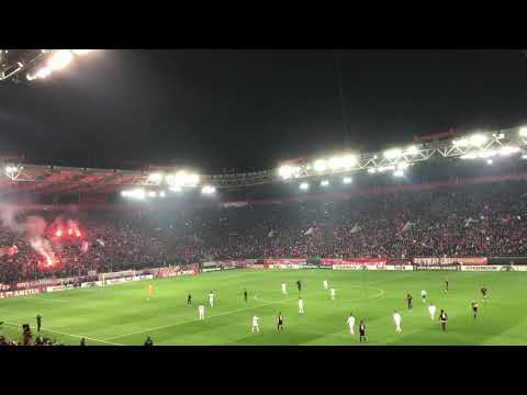 Olympiacos vs Milan 3-1The last minutes of the game 13-12-2018