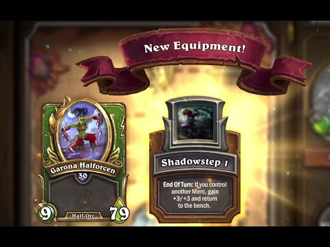 hearthstone mercenaries moroes heroic (for kel'thuzad and garona's equipment)