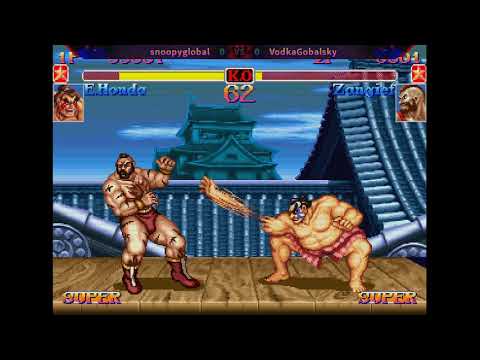 snoopyglobal [Honda] vs VodkaGobalsky [Gief/Sim] FT3 - Super Street Fighter II Turbo New Legacy v0.5