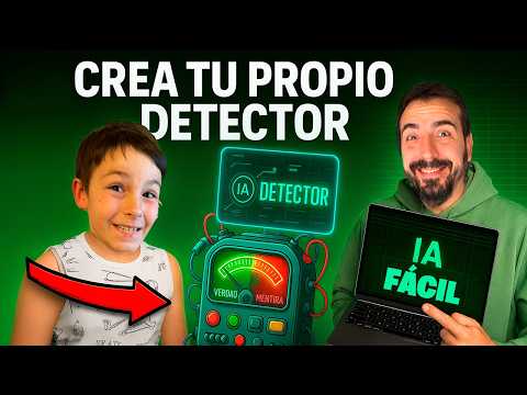 Crea un Detector de MENTIRAS con Inteligencia Artificial en MINUTOS ¡Minimax Agent!