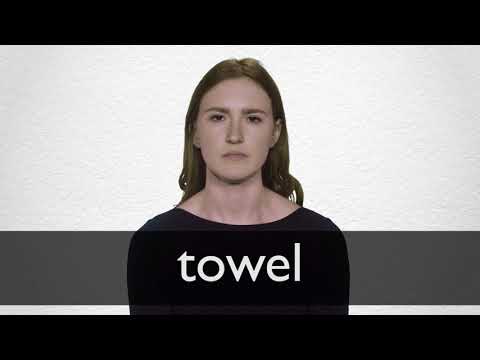 How to pronounce TOWEL in British English