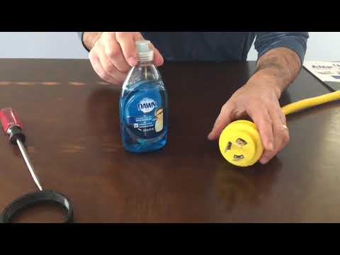 Amp Up Marine & RV Cords, How to replace threaded ring on marine shore power cords