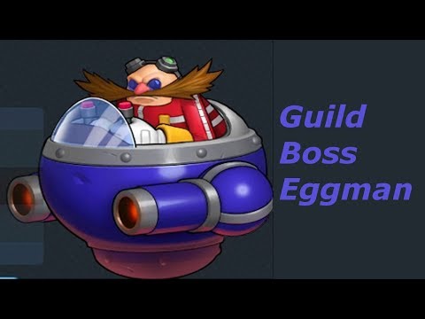 SEGA Heroes Guild Boss Eggman 15M+ Damage Level 40+