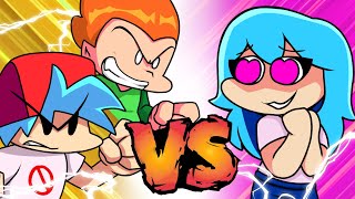 SKY VS BOYFRIEND AND PICO - FRIDAY NIGHT FUNKIN ANIMATION - FNF IN MADNESS PART 3