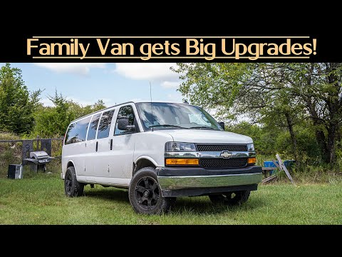Lift Kit and Fuel Wheels for our Chevy Express Family Adventure Van!