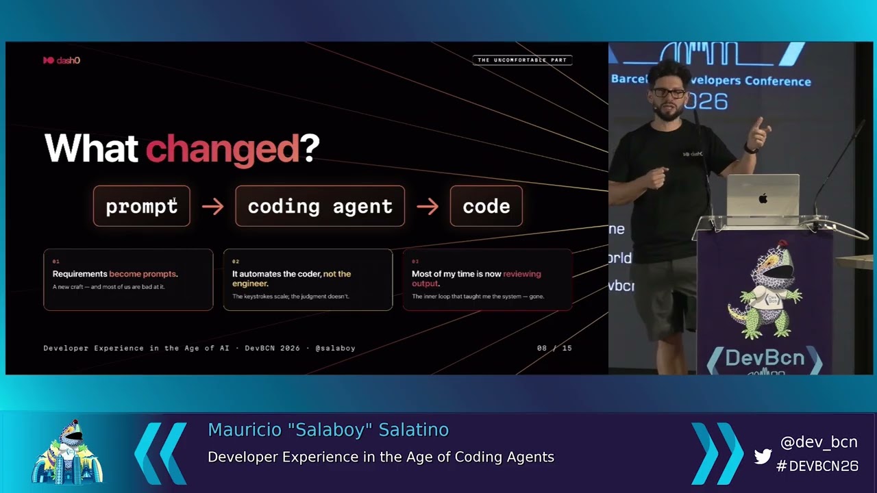 Mauricio Salatino — Developer Experience in the Age of Coding Agents