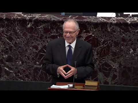 DERSHOWITZ says he'd make same defense of HILLARY CLINTON if she faced TRUMP allegations IMPEACHMENT