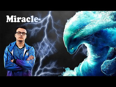 Miracle - Morphling Safelane with GH Earth Spirit vs Mind Control Sand King | Dota 2 7.28b Gameplay