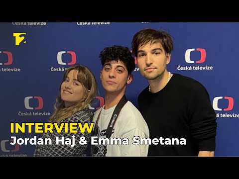 Interview: Jordan Haj & Emma Smetana - By Now - ESCZ 2022 // Eurovision 2022 Czech Republic 🇨🇿