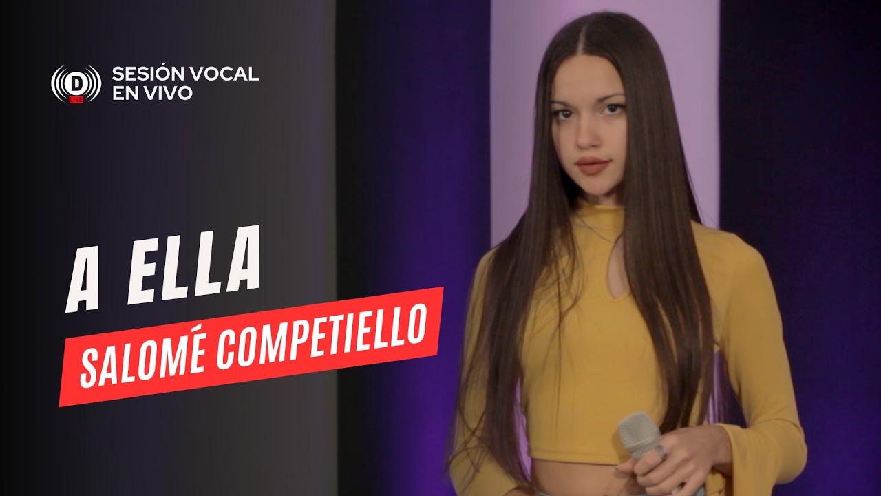 Video: Salomé Competiello - A Ella | Cover de Karol G en Vivo