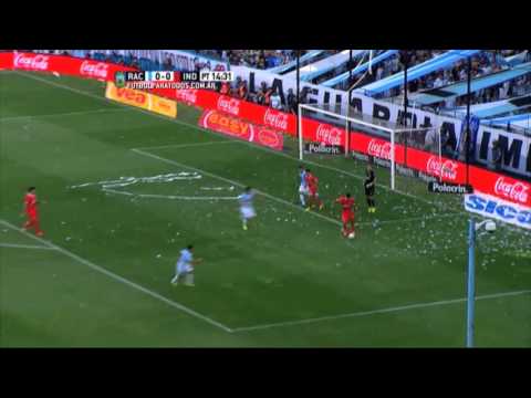 Lo tuvo Bou. Racing 0 - Independiente 0. Liguilla Pre Libertadores 2015. Final. FPT.