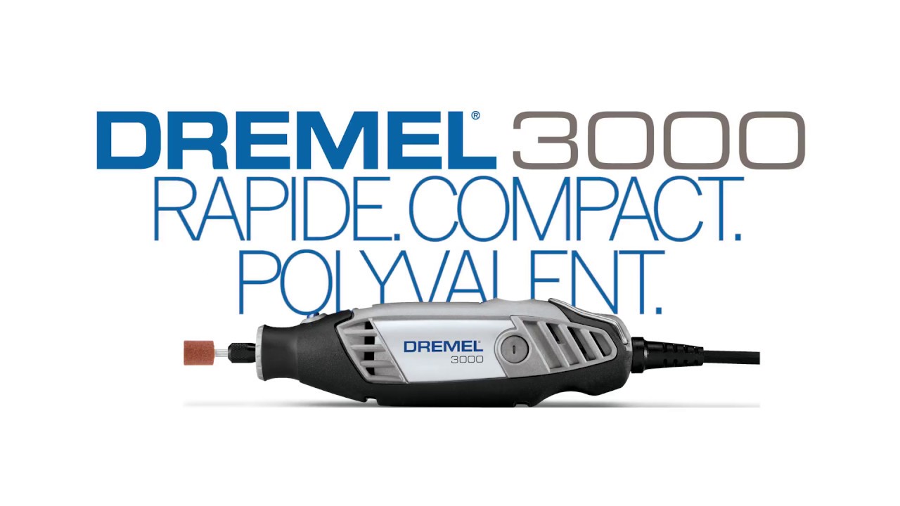 Dremel 3000-228 Kit d'outils rotatif à vitesse variable - 1 Pièces jointes  et amp; 28 accessoires - broyeur, ponceuse, polisseur, routeur et