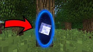 Minecraft SHOOTING A PORTAL TO THE MOON / TRAVEL TO THE MOON AND SEE ALIENS !! Minecraft Mods
