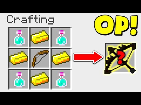 Moose - HOW TO CRAFT THE MOST OVERPOWERED MINECRAFT BOW!