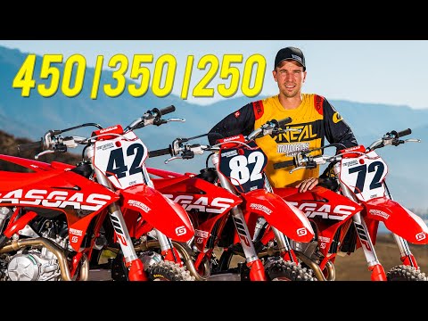 250 vs 350 vs 450 LAP TIME comparison
