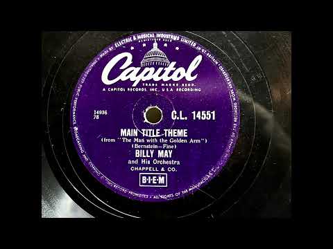 1956 BILLY MAY - Main Title Theme (From The Film "The Man With The Golden Arm") CAPITOL 10" CL14551