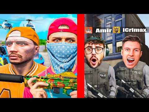Gang Life vs. SWAT Life with iCrimax in GTA 5 RP