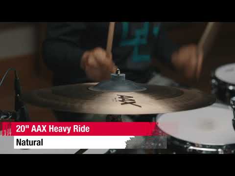 Sabian AAX 20" Heavy Ride Natural Finish - Get it from Cymbal House