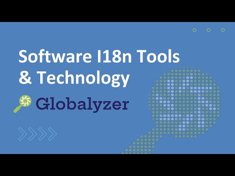 Introduction to Globalyzer (Software Internationalization Tools and Technology by Lingoport)
