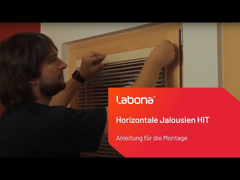 Montageanleitung für Horizontaljalousien HIT