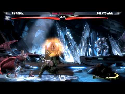 Injustice: Grand Final EMP CD Jr. vs AGE NYChrisG - Next Level Battle Circuit #18 Part 8