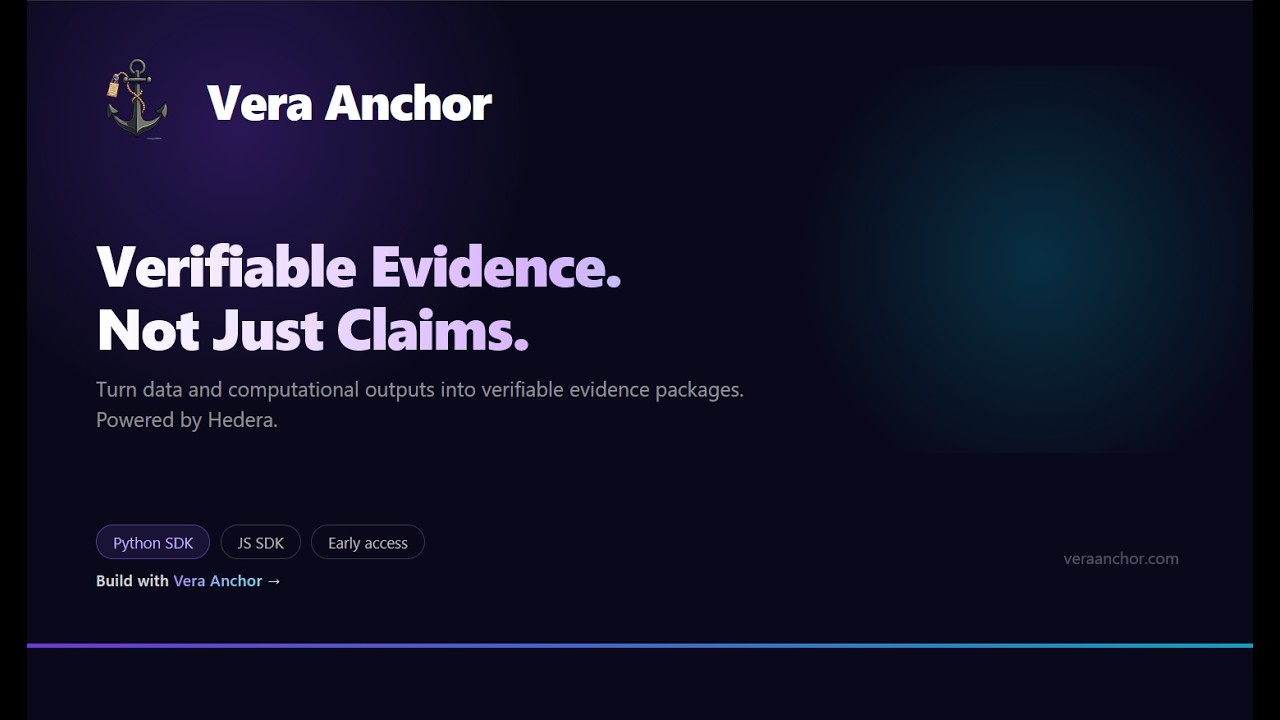 Vera Anchor Python SDK