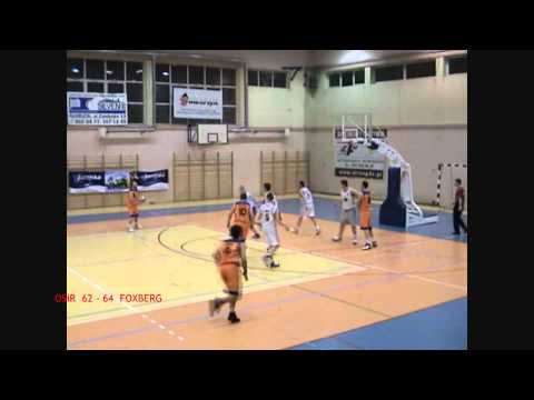 Liga Okręgowa Koszykówki 2010-2011 OSiR Kłobuck - FOXBERG Częstochowa 4 kwarta