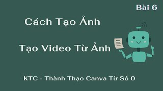Bài 6: Cách Tạo Ảnh I Tạo Video Minh Họa Từ Ảnh Trong Canva