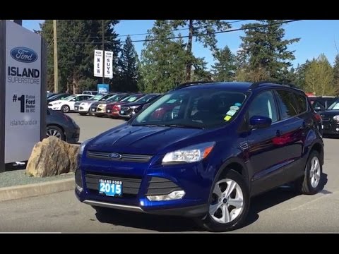 2015 Ford Escape SE, Ecoboost,  Heated Seats, Tonneau Cover + Backup Camera Review |Island Ford