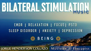 Bilateral Stimulation Music | EMDR |  🎧 Listen with headphones | Begin.