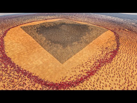 50.000 SHOTGUN SOLDIERS SURROUNDED BY 500.000 WEREWOLVES - Ultimate Epic Battle Simulator 2 UEBS 2