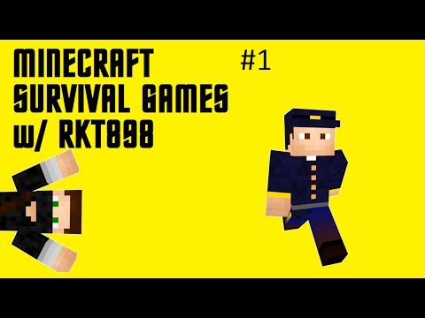 Minecraft Survival Games with Rkt898 episode 1