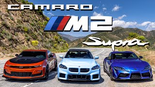 BMW M2 vs Camaro and Supra – Did BMW make a Muscle Car? | Everyday Driver